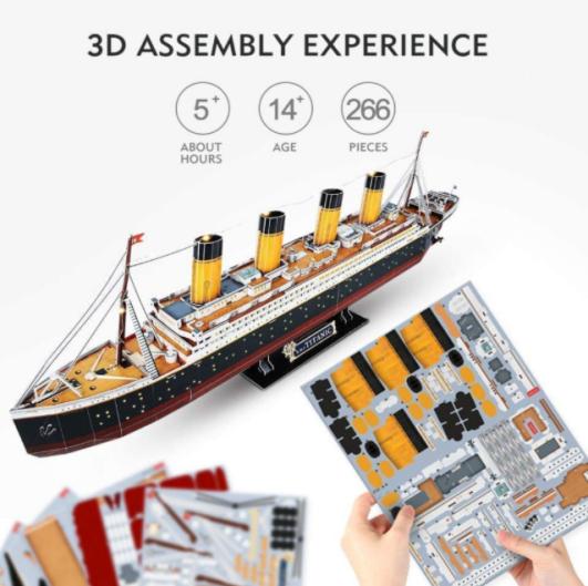 Thiết Kế Chi Tiết Giấy Ghép Hình Sân Vận Động DIY Mô Hình Câu Đố 3D